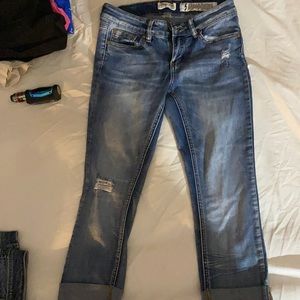 Indigo rein size 5 capris